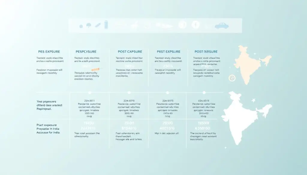 Rabies vaccination schedule for travelers to India