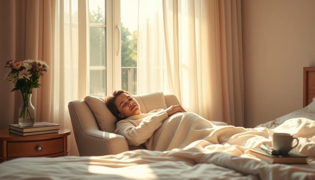 convalescence stage of infection showing recovery process