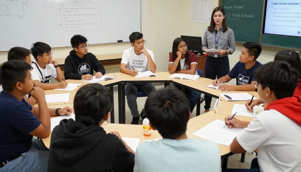 School workshop on cyberbullying prevention and digital citizenship